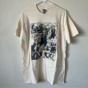 Gildan Cream Manga Graphic Tee